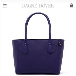 Dagne Dover Signature Classic Tote BLUE